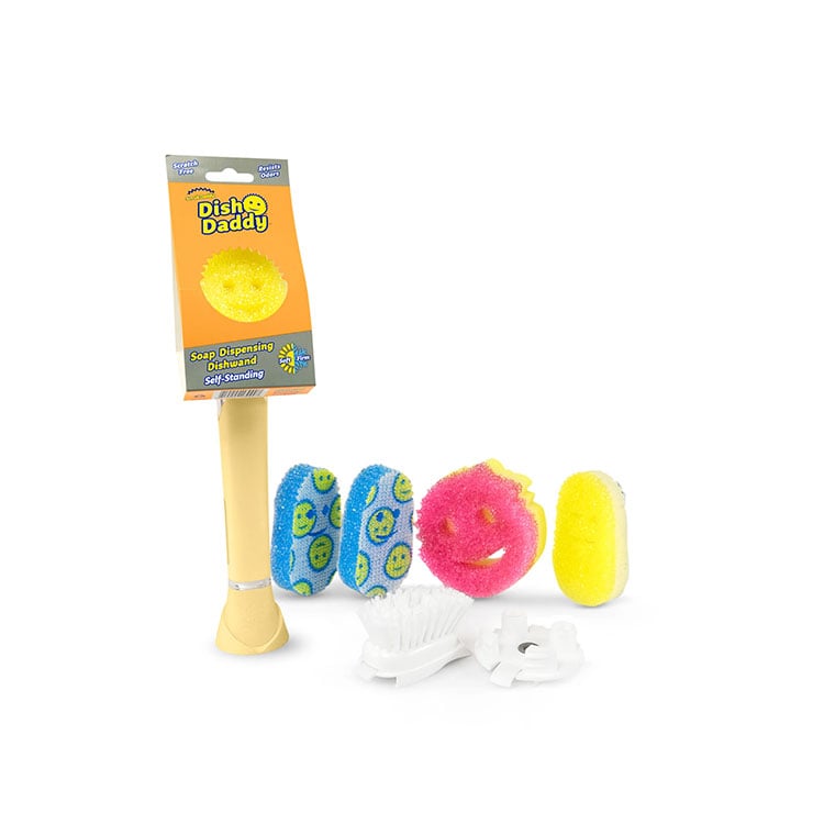 Dish Daddy Dish Wand + Asst’d Heads 9ct 7I83