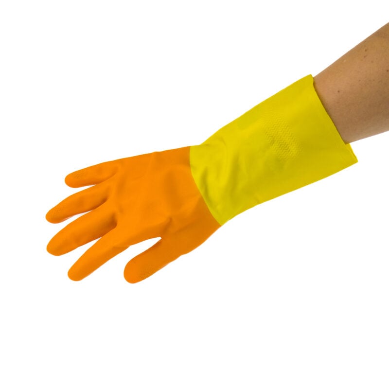 Scrub Daddy Lemon Scented Latex Gloves tqfJ